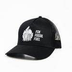 PATA cepure "Fck fossil fuel", melna