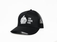 PATA cepure "Fck fossil fuel", melna