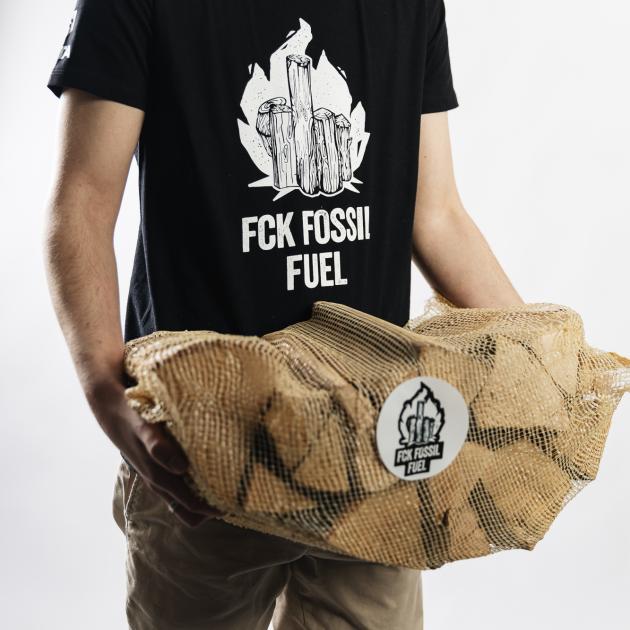 PATA T-krekls "Fck fossil fuel", melns 1
