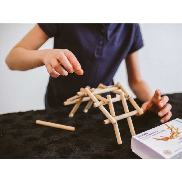 Koka rotaļlieta - konstruktors ''da Vinči tilts'' , Solid Wood Gifts 2
