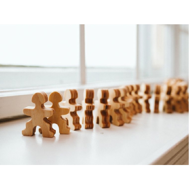 Koka rotaļlieta - puzle “Alfrēds Stiprinieks un viņa brāļi” 21 gab. , Solid Wood Gifts 1