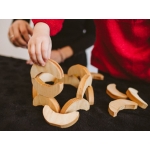 Koka spēle - Attīstošā puzle “Banana” , Solid Wood Gifts 1