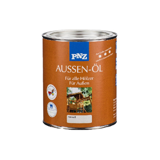 PNZ “Aussen-Öl” , Eļļa fasādēm un ārdarbiem ar toni, Ozolkoks/Olīva, 2.5l