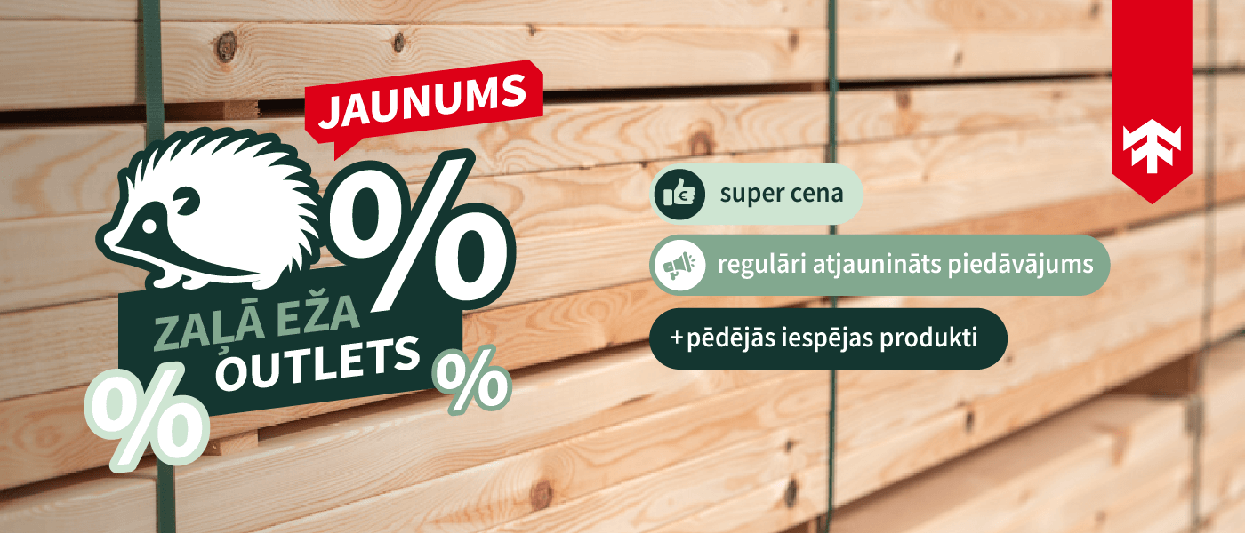Zaļā eža OUTLETS ⚡