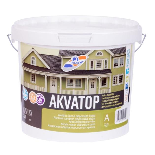 Krāsa, Pērļu balts, 3,6l, koka fasādēm