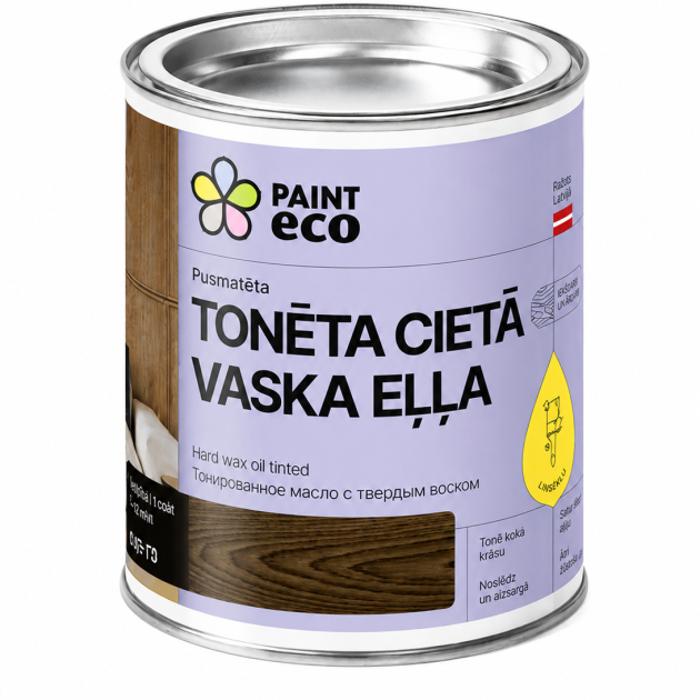 Cietā vaska eļļa, Tumšais ozols, 0,75l