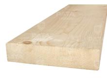 Kalibrēts ēvelēts dēlis, Priede, 45x245, C24, KD18%, 4R3