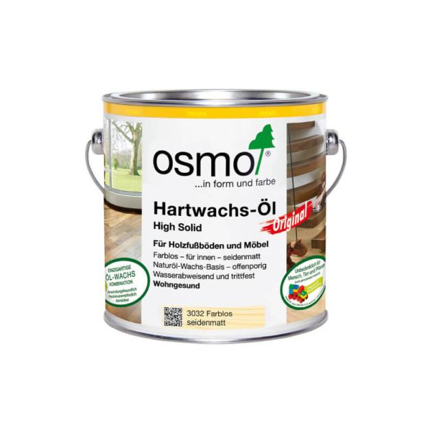 Osmo Polyx Original cietā vaska eļļa, zīdaini matēta, 0,75l (3032)