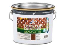 Teksturdekors Akvasatin krāsa, PGIII brūns (palisandrs), 2,7l, Koka virsmai