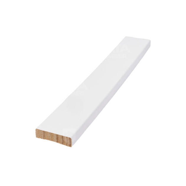 Līste, Priede, 12 x 44 x 2200, A, gruntēta, KD10%, durvju apmale
